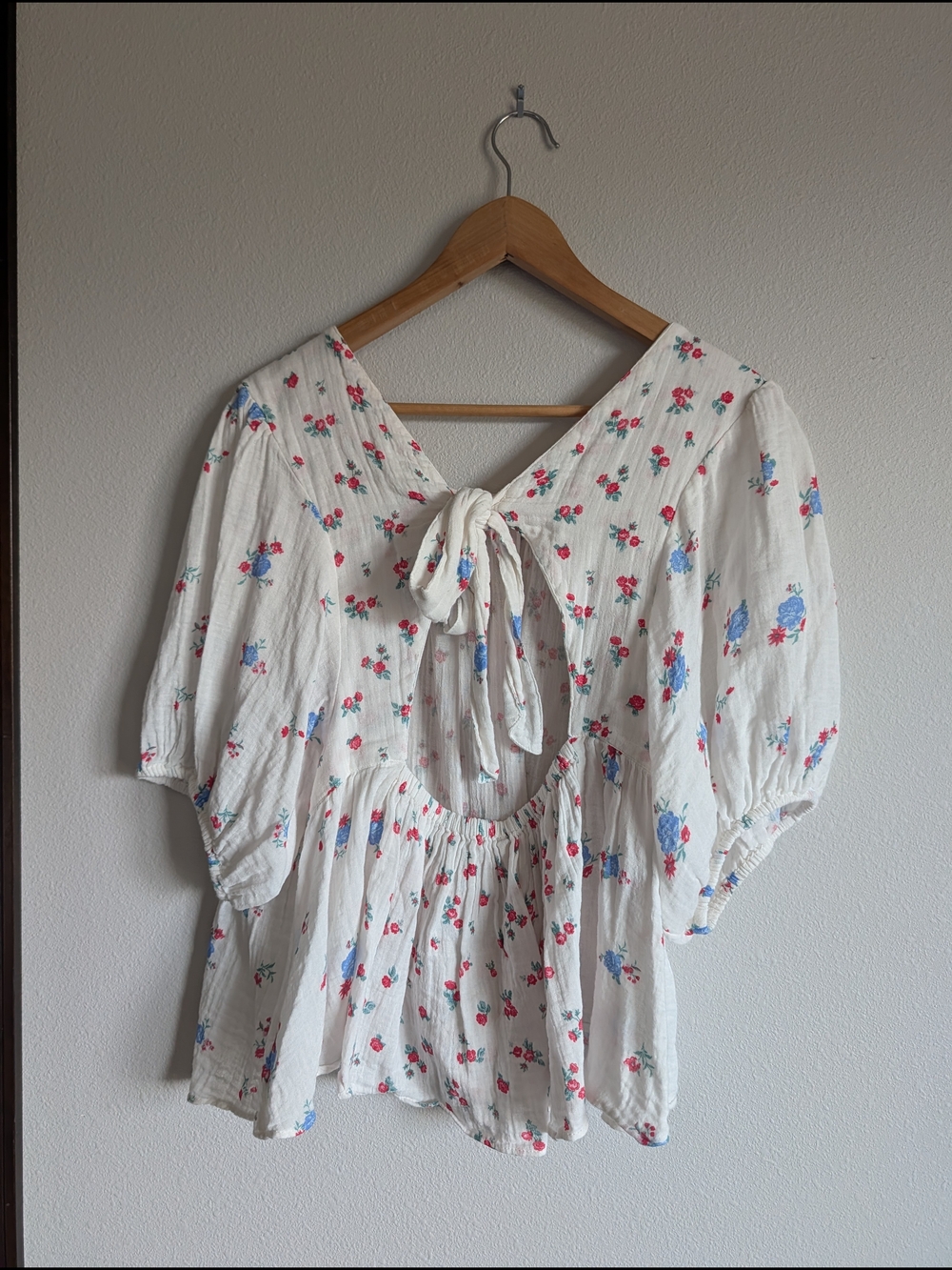Free People Chloe Printed Top Tea Combo - Picture 6 of 7
